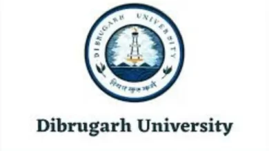 PDF of Dibrugarh University 5th semester exam routine