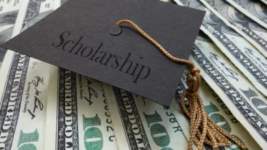 Scholarships in March 2022 for various students in institutions.