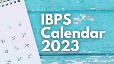 IBPS Calendar 2023