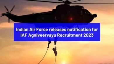 Online applications have been opened for unmarried Indian male and female candidates for IAF Agniveervayu Recruitment 2023 on in the official website.