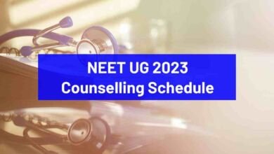 NEET UG 2023 Counseling Schedule
