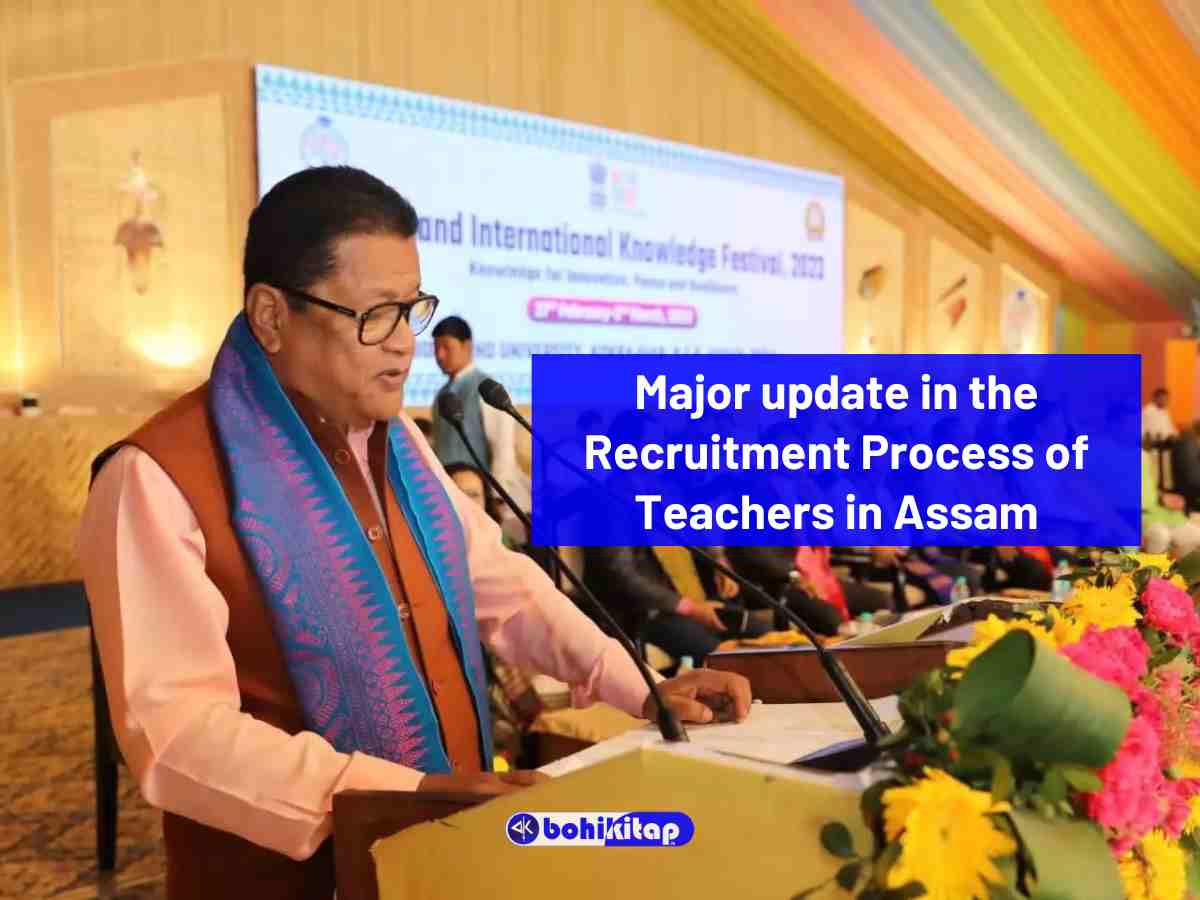 Ranoj Pegu announces Major update in Recruitment Process of Teachers in Assam
