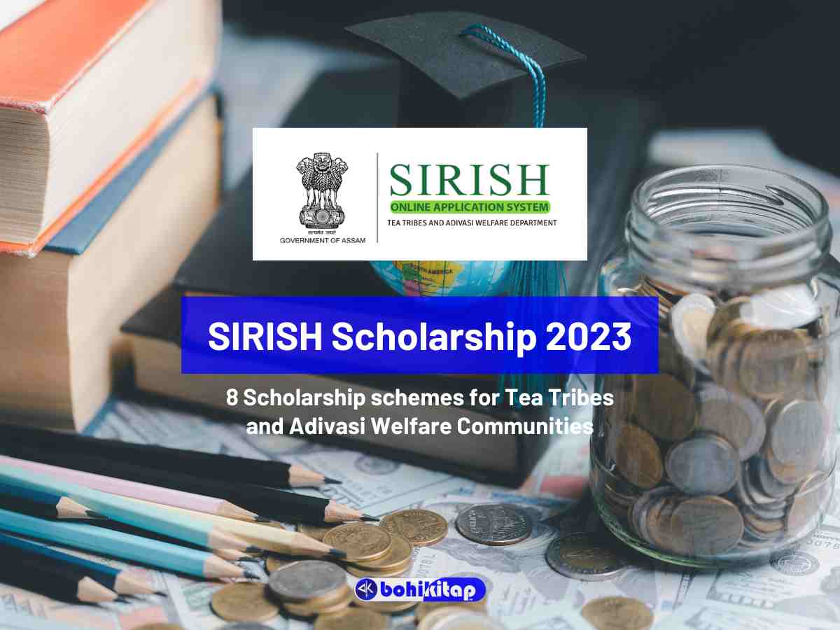 SIRISH Scholarship 2023 for Tea Tribes and Adivasi Welfare communities