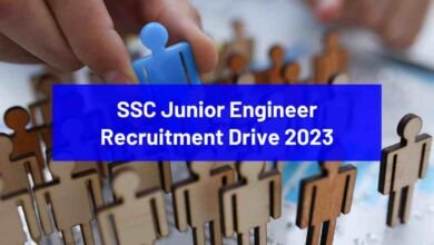 SSC JE 2023 Recruitment
