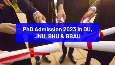PhD Admission 2023 in DU, JNU, BHU & BBAU
