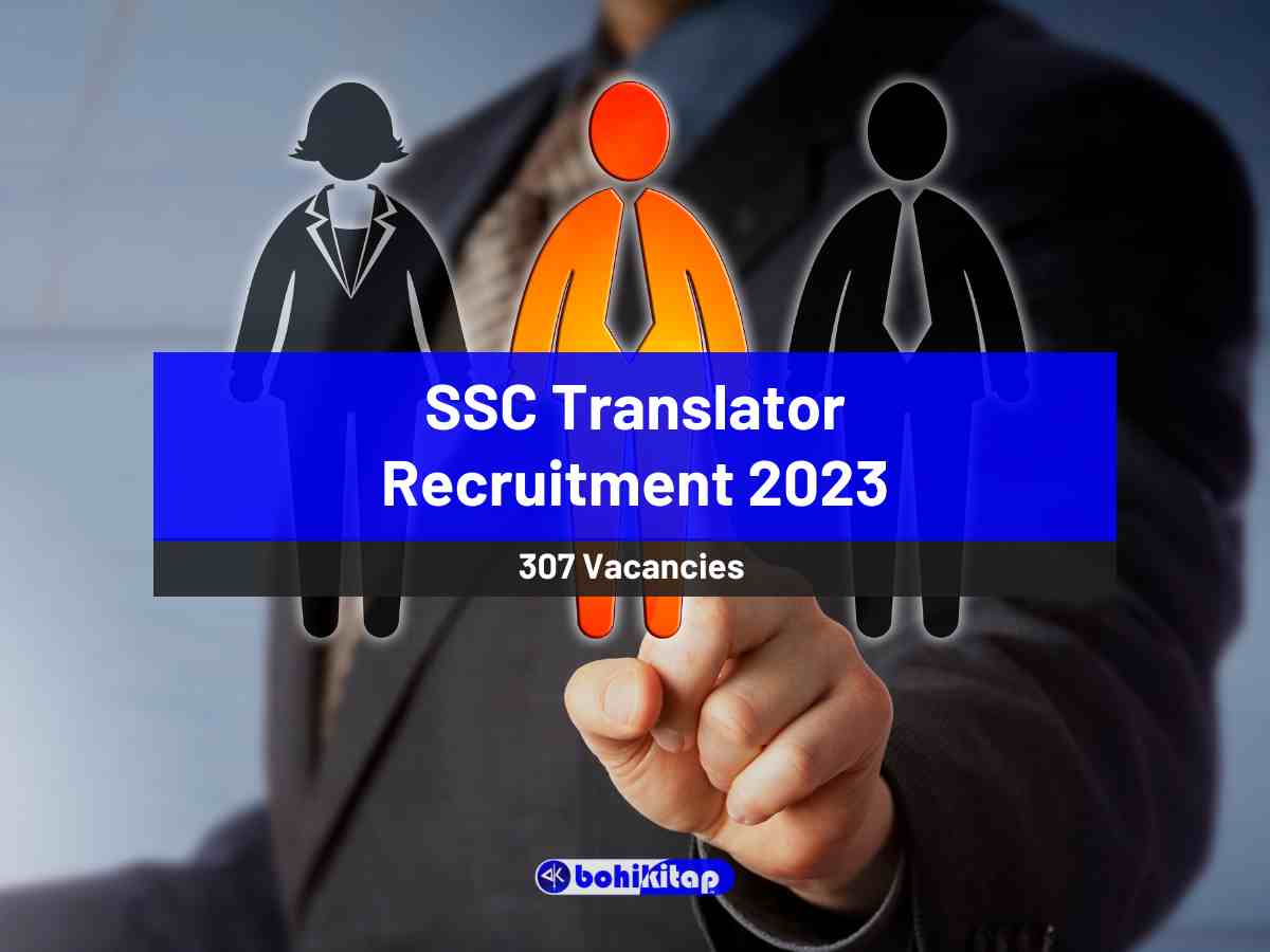 SSC Translator Recruitment 2023