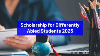 Scholarship for Differently Abled Students 2023