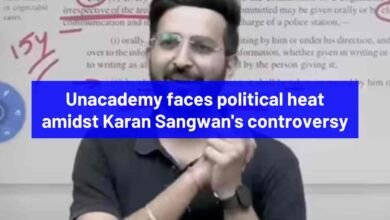 Unacademy faces political heat amidst Karan Sangwan's controversy, gets sacked from the platform permanently