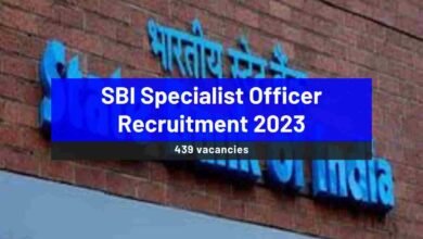 The advertisement of SBI Specialist Officer Recruitment 2023 is out, check this article for complete information.