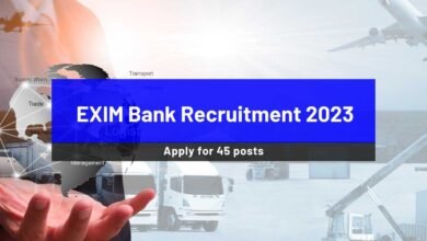 EXIM Bank Recruitment 2023
