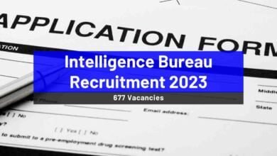 Intelligence Bureau Recruitment 2023