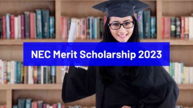 NEC Merit Scholarship 2023