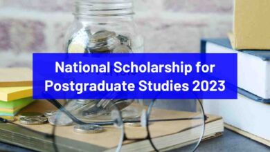 National Scholarship for Postgraduate Studies 2023