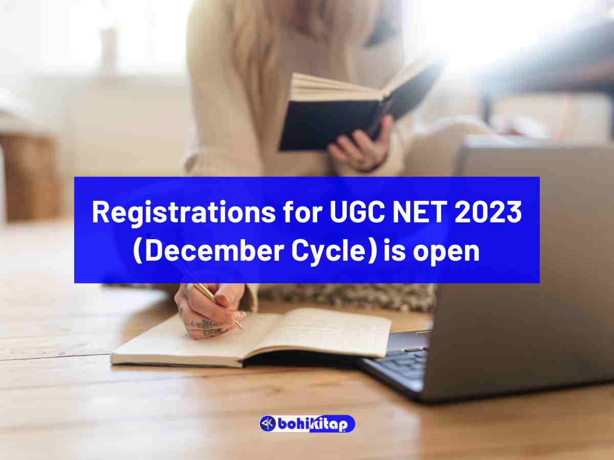 A student preparing for UGC NET December 2023
