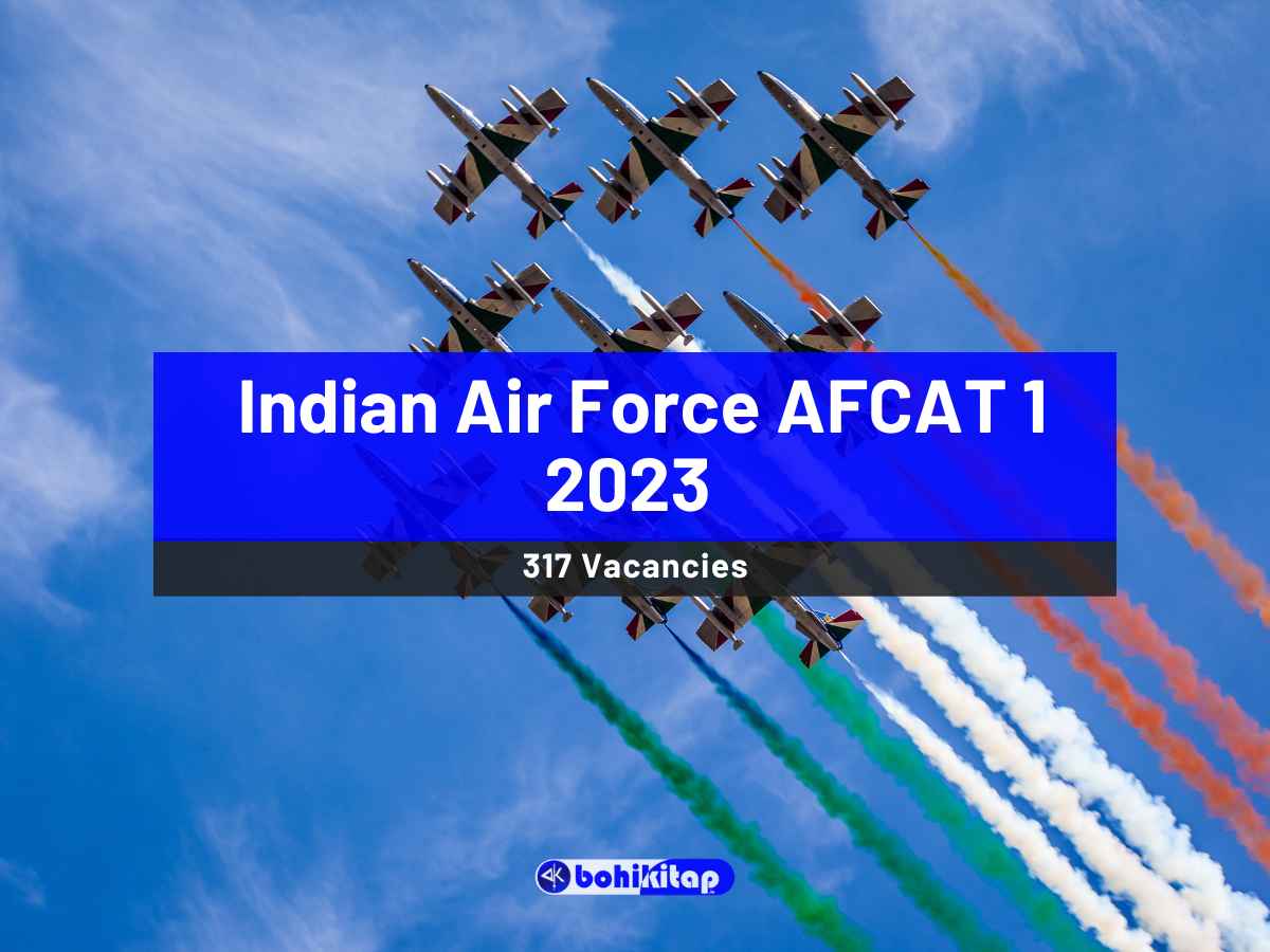 Recruitment starts for Indian Air Force AFCAT 1 2023: Apply for 317 posts