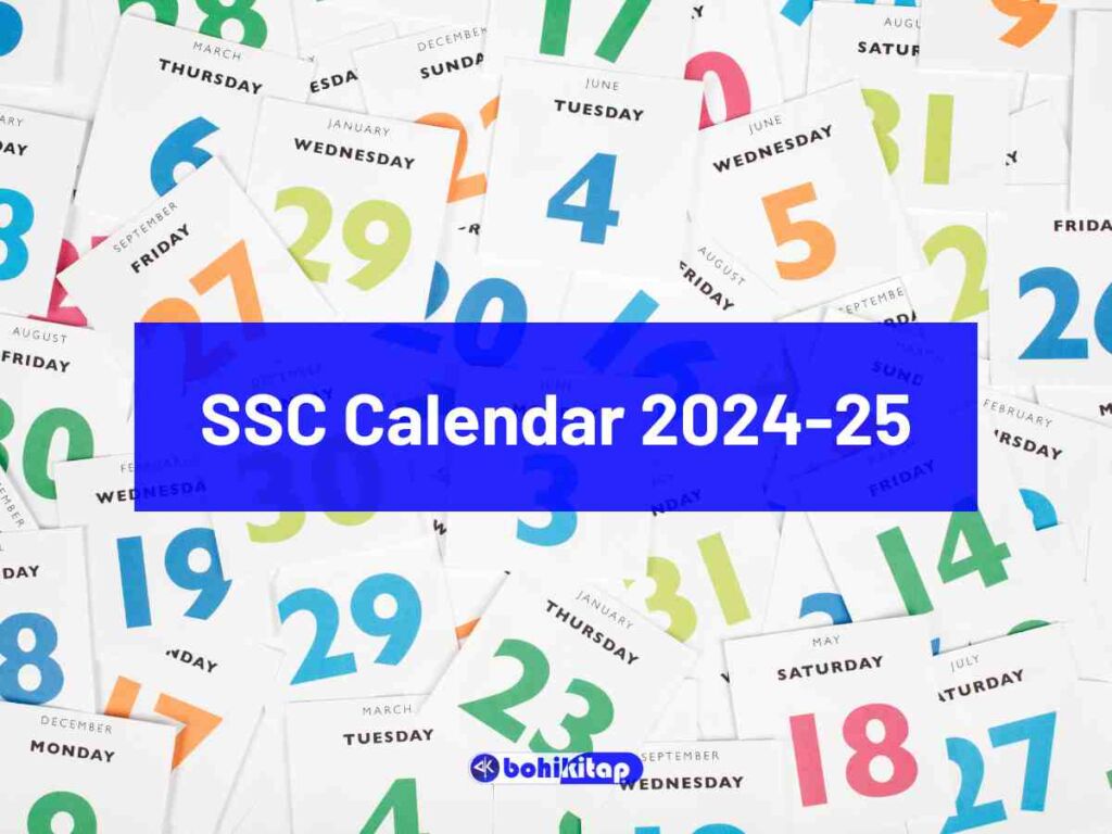 SSC Calendar 202425 is out now; Know the Dates of all exams