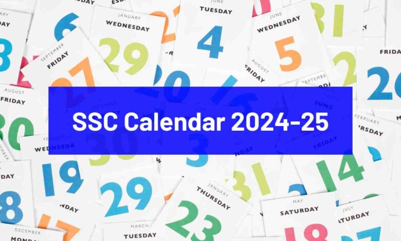 SSC Calendar 2024-25 is out now; Know the Dates of all upcoming exams - Bohikitap SSC Calendar 2024-25