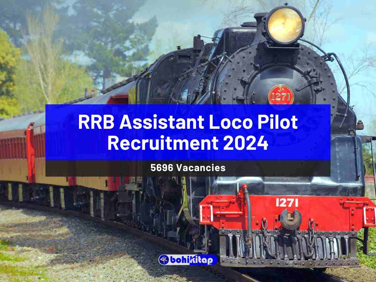 RRB Assistant Loco Pilot Recruitment 2024; Apply now