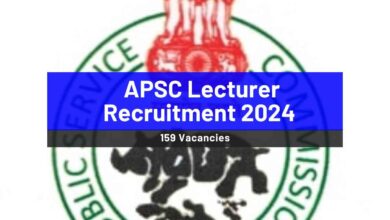 APSC Lecturer Recruitment 2024