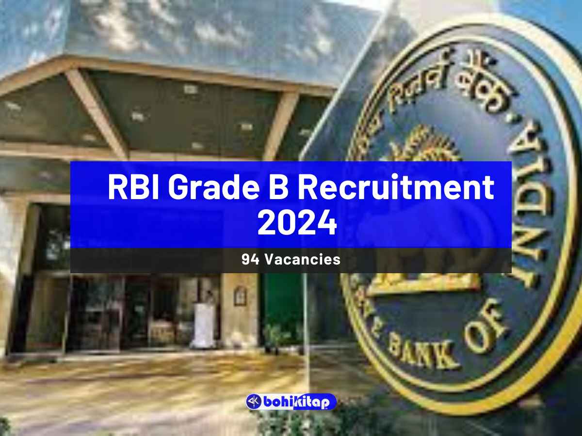 RBI Grade B Recruitment 2024