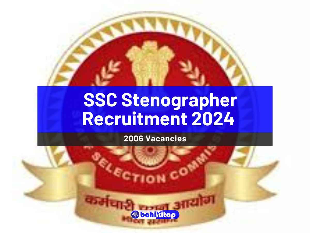 SSC Stenographer Recruitment 2024