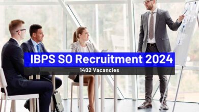 IBPS SO Recruitment 2024