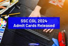 SSC CGL 2024 Admit cards