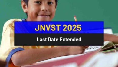 JNVST 2025 - Last date extended