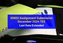 IGNOU Assignment Submission - December 2024 TEE