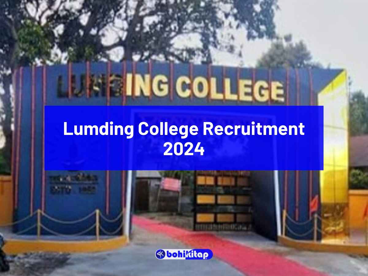 Lumding College Recruitment 2024