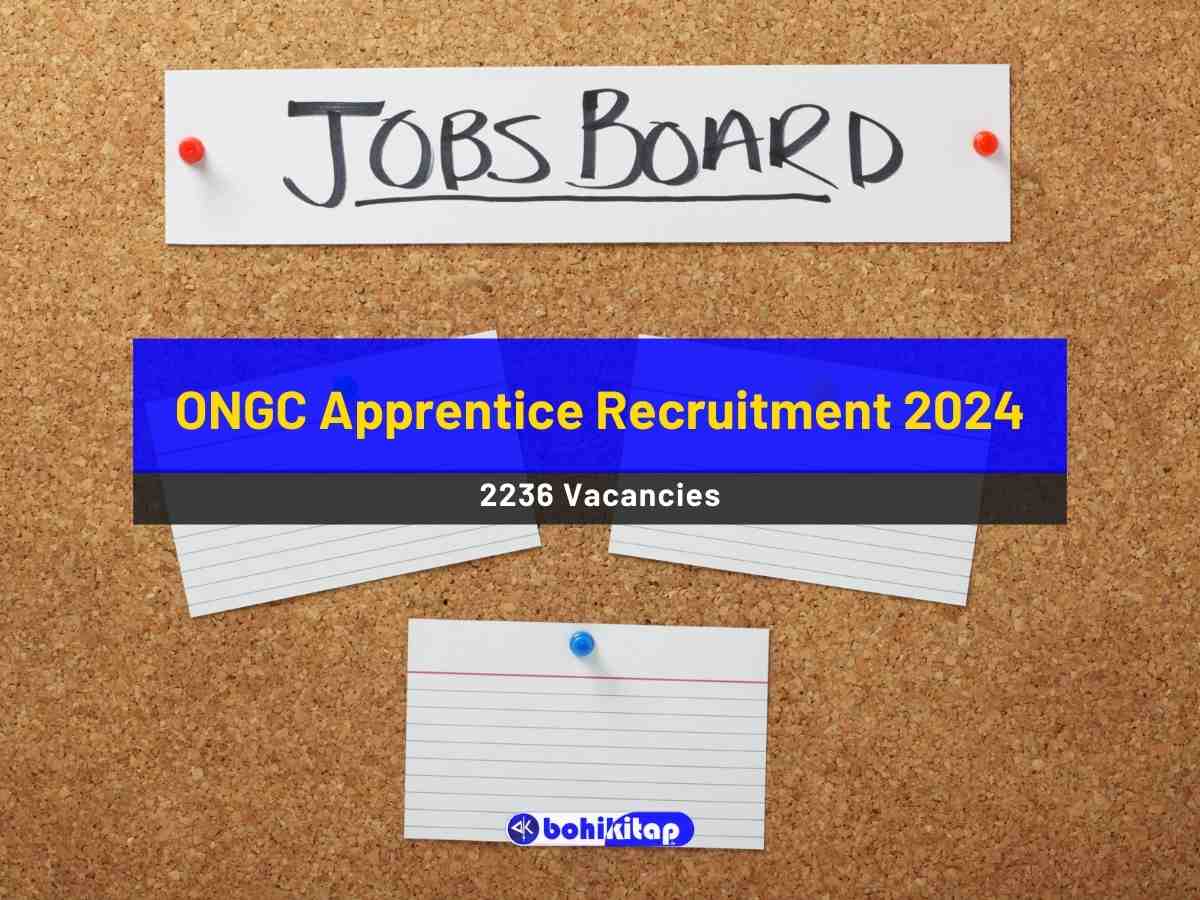 ONGC Apprentice Recruitment 2024