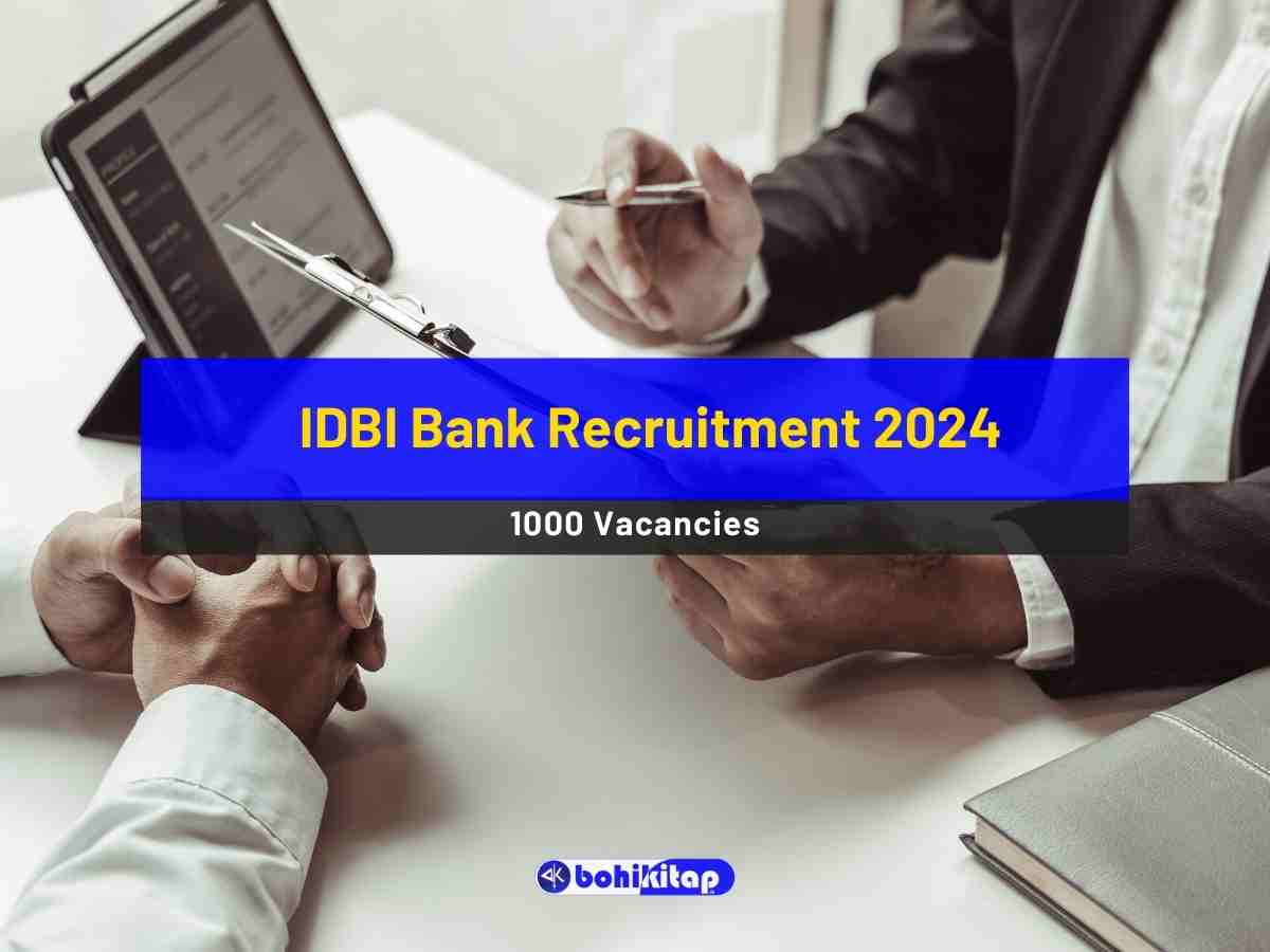 IDBI Bank Recruitment 2024