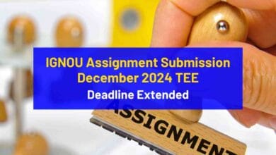 IGNOU Assignments Submission for December 2024 TEE