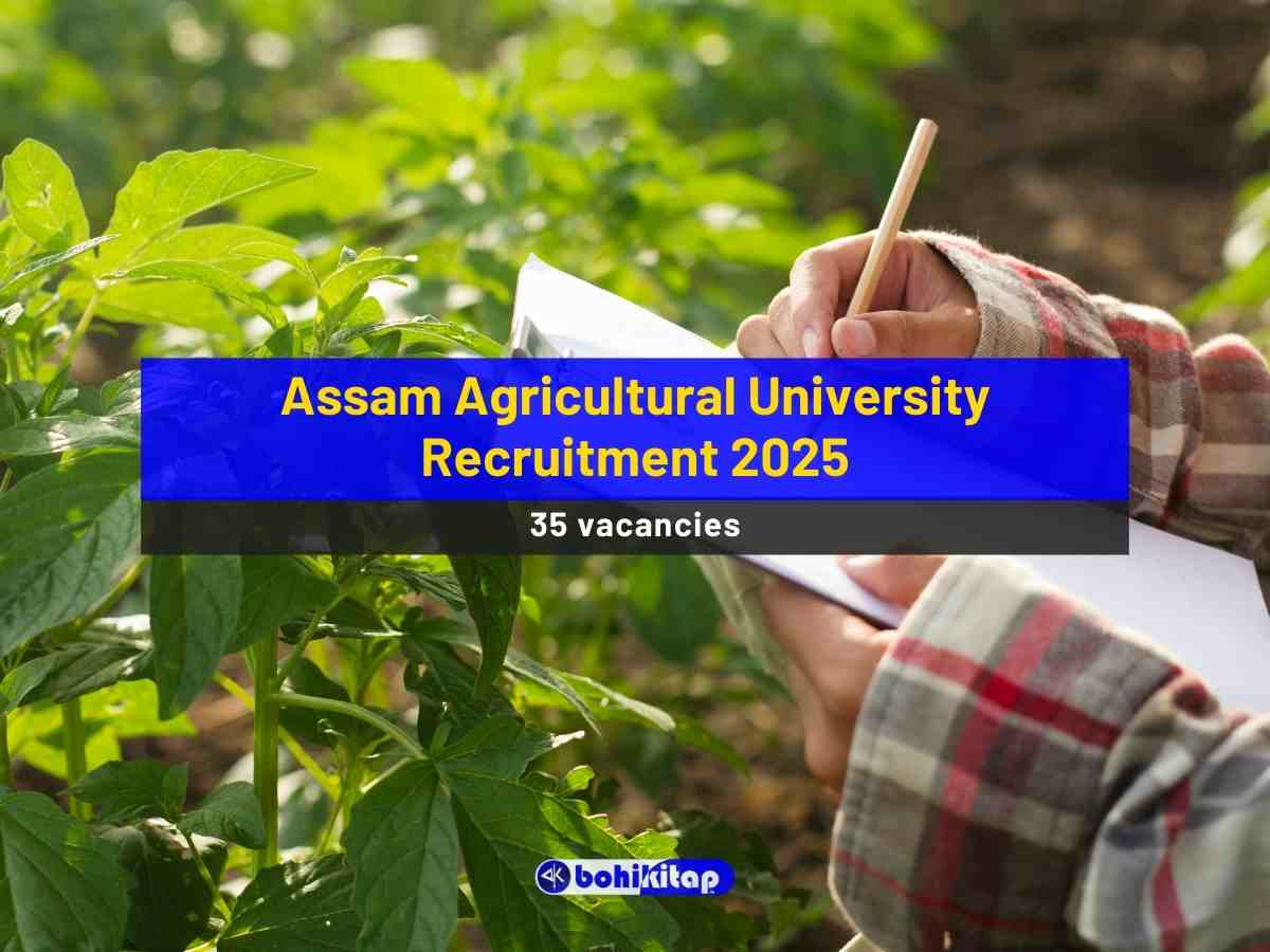 Assam Agricultural University Recruitment 2025