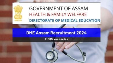 DME Assam Recruitment 2024 reopens