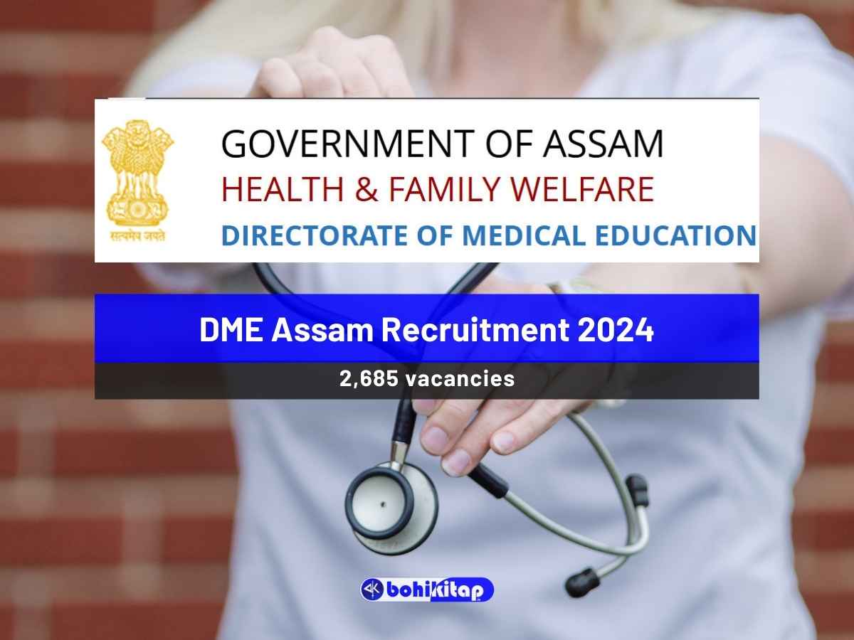 DME Assam Recruitment 2024 reopens