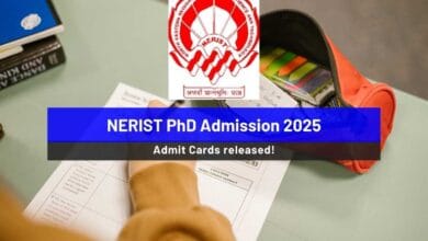 NERIST PhD Admission 2025