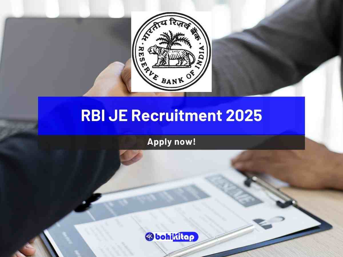 RBI JE Recruitment 2025