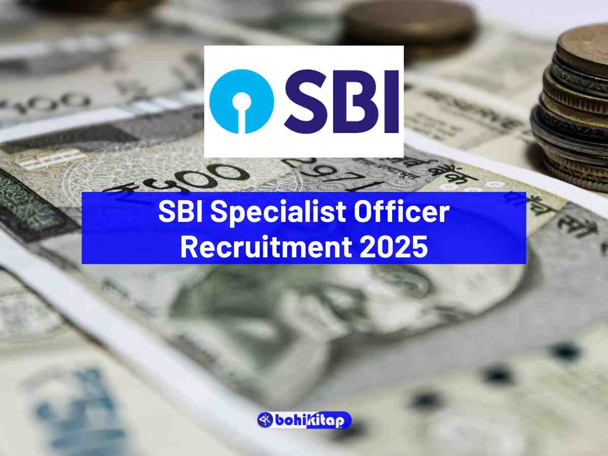 SBI Specialist Officer Recruitment 2025