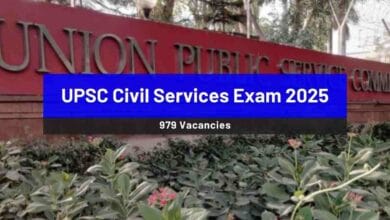 UPSC Civil Services Exam 2025