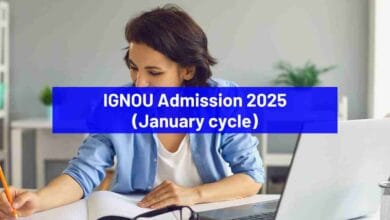 IGNOU Admission 2025: Registration Portal to close soon