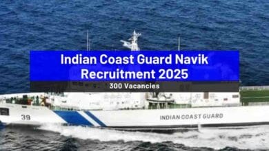 Indian Coast Guard Navik Recruitment 2025