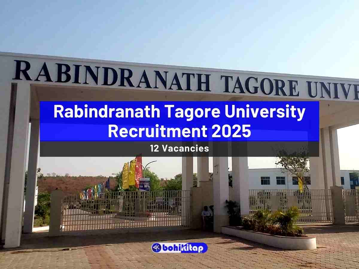 Rabindranath Tagore University Recruitment 2025