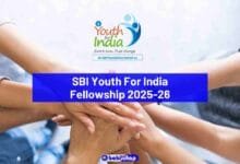 SBI Youth For India Fellowship 2025-26