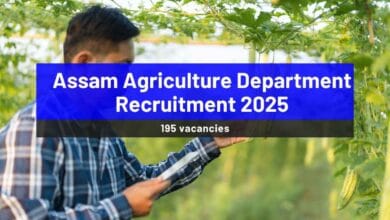 Assam Agriculture Department Recruitment 2025