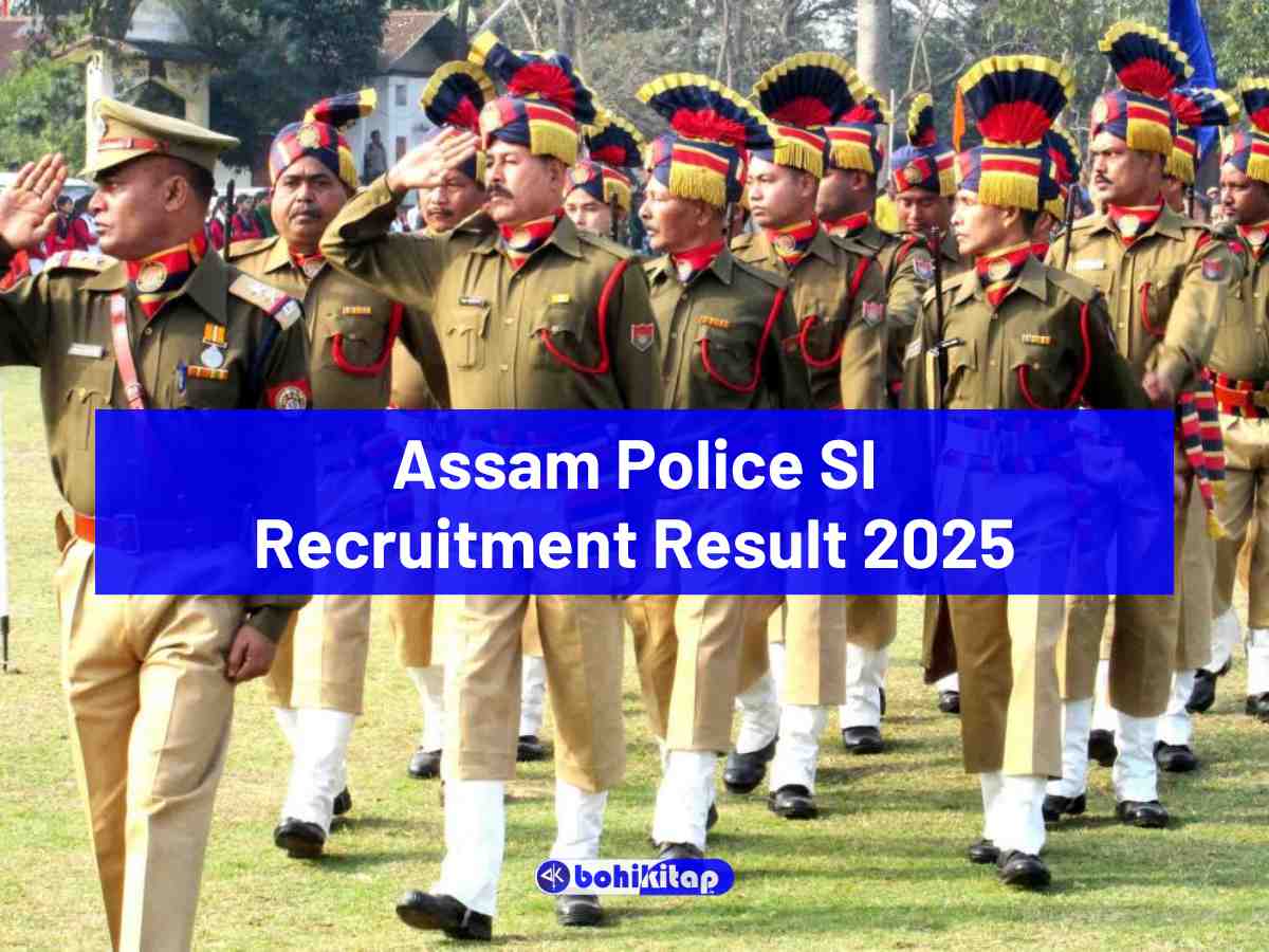 Assam Police SI Result 2025