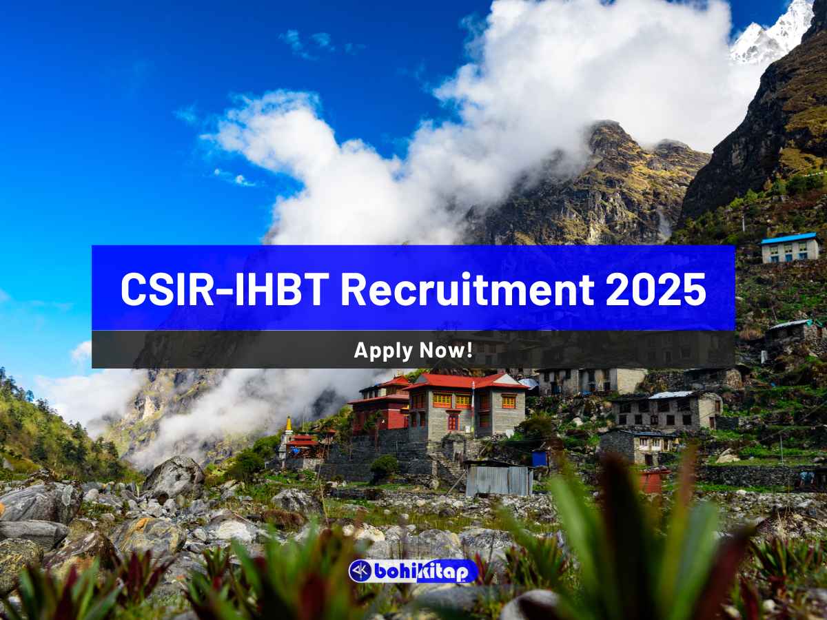 CSIR-IHBT Recruitment 2025