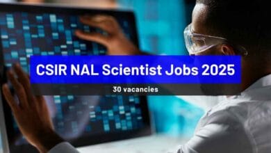 CSIR NAL Scientist Jobs 2025