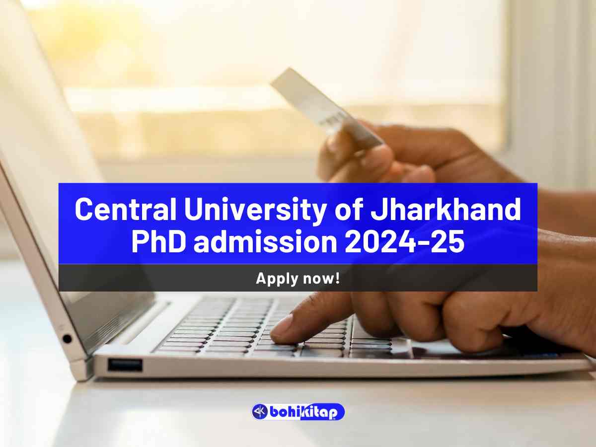 Central University of Jharkhand PhD Admission