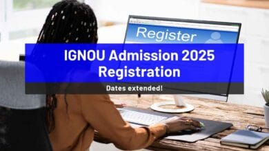 IGNOU Admission 2025 Registration